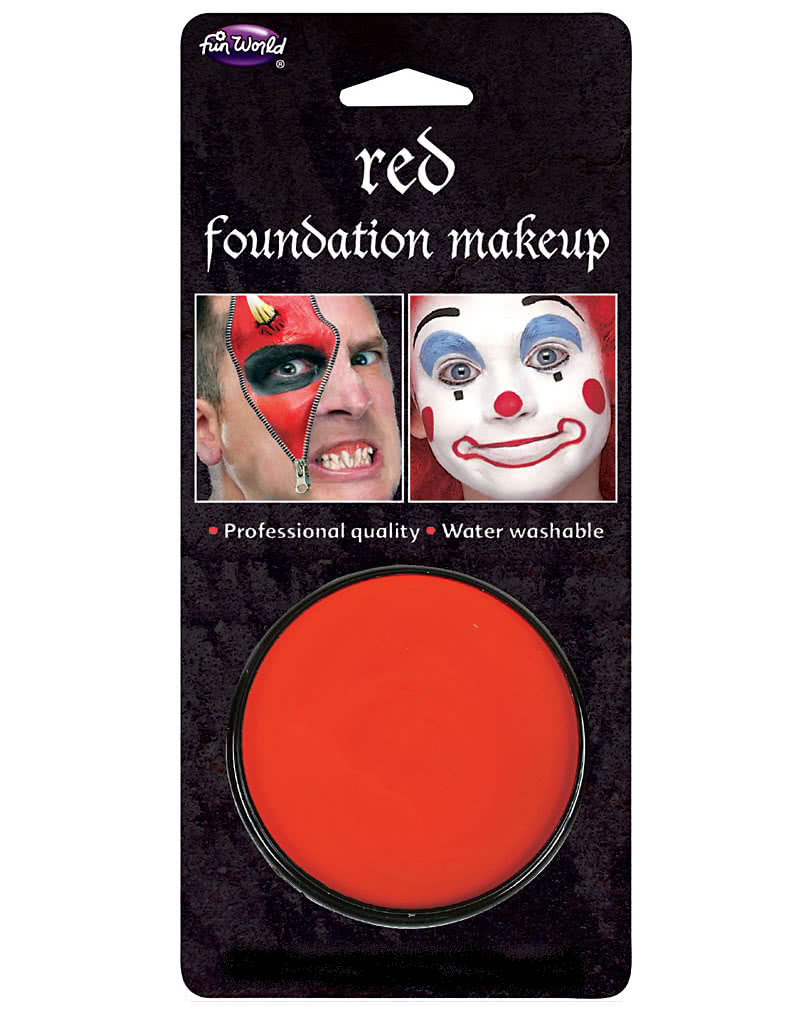 Basis Make-up rot   Clown Schminke günstig kaufen