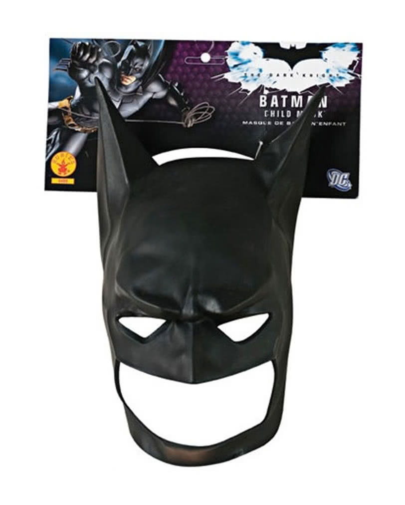 Batman Kindermaske aus Latex Batman Maske für Kinder