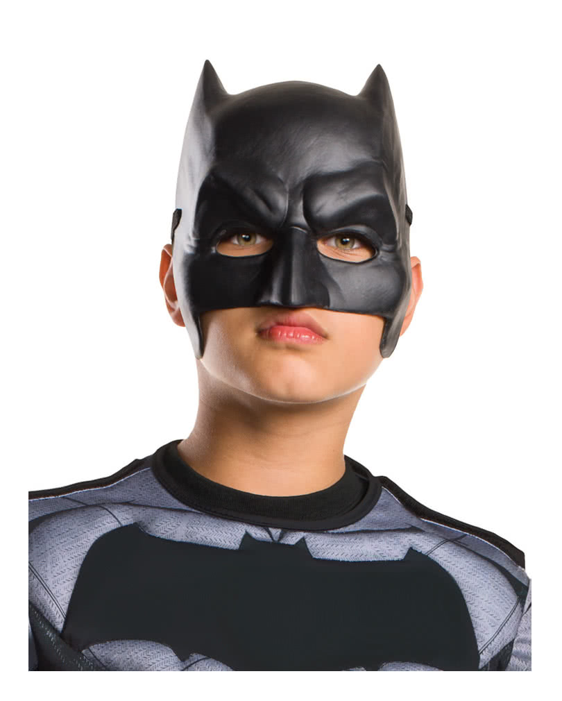 Batman Kinder Maske schwarz  Comic-Held Maske für Kinder