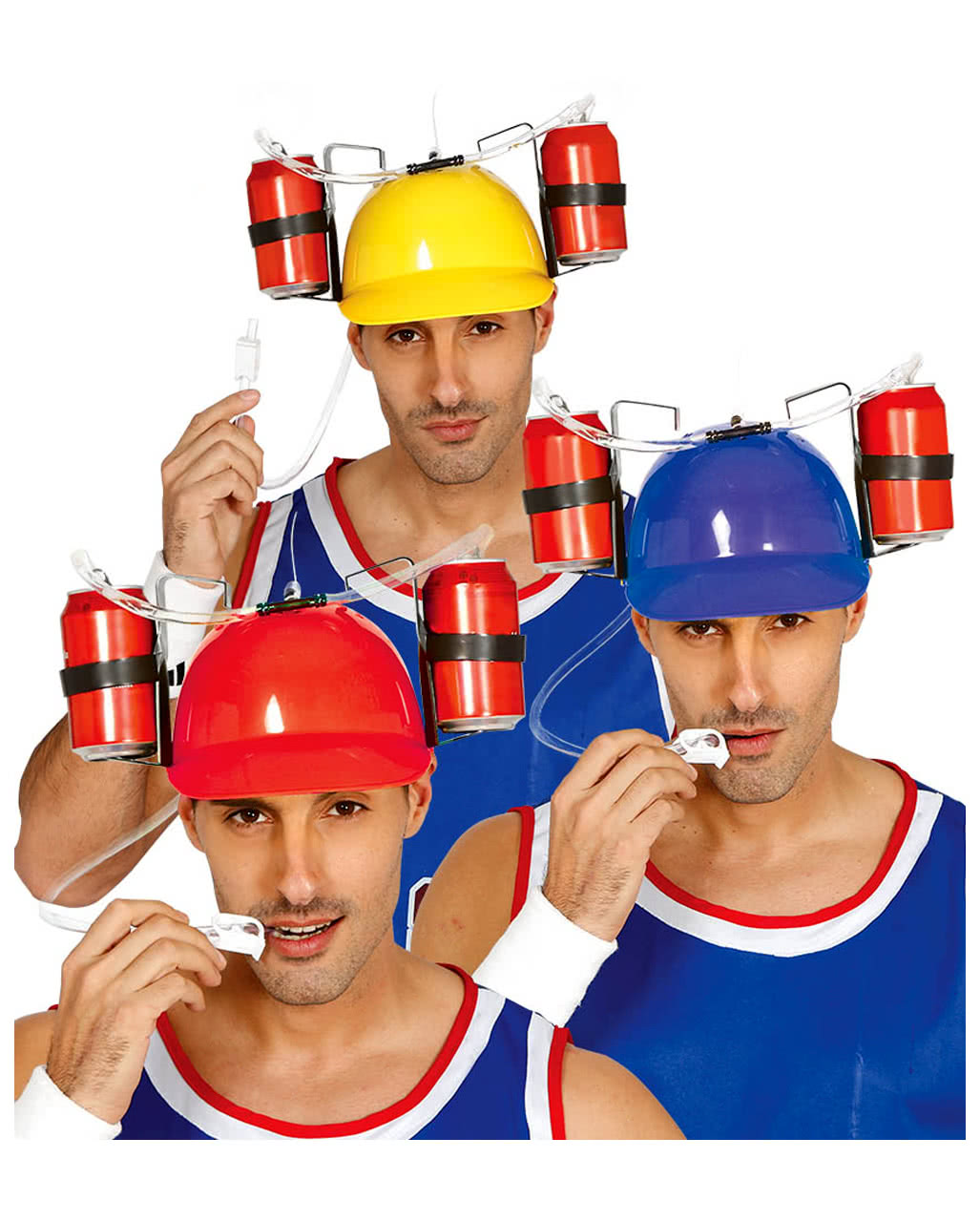 Bauarbeiter Helm für Getränke für Festivals & Partys