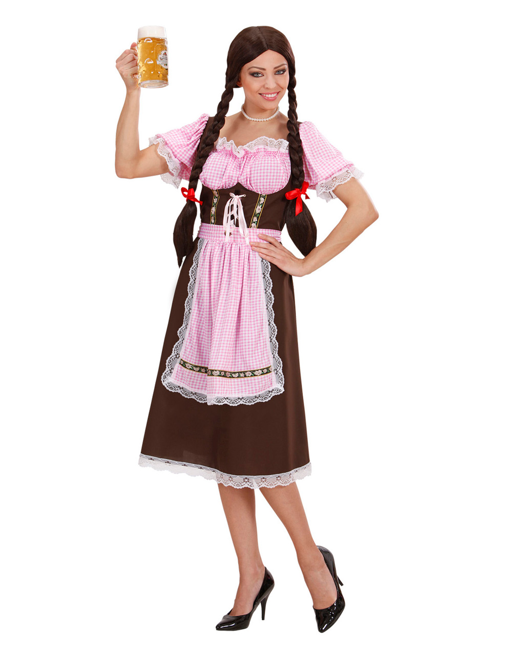 Bayrisches Dirndl Kostüm  Trachten Kostüm online kaufen L 42/44