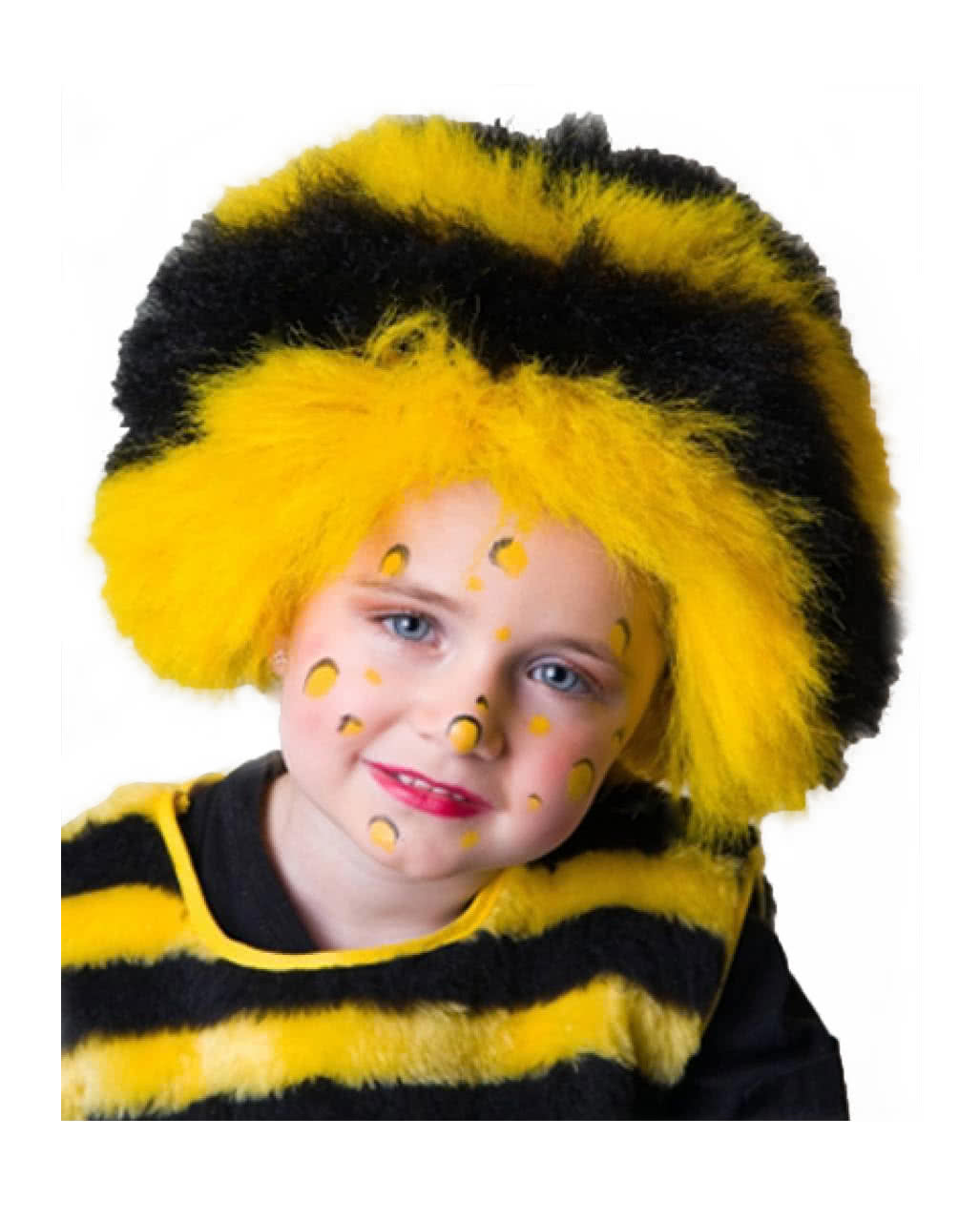 Bienen-Perücke für Kinder  Karneval-Perücke