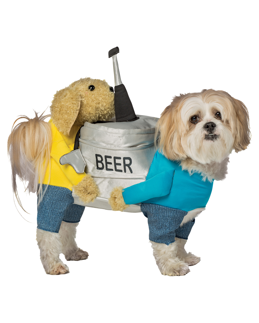 Bierfass Hundekostüm Fun Kostüm für Tiere S