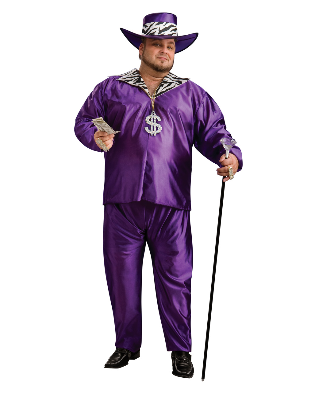 Big Daddy Rapper Kostüm für Fasching One Size