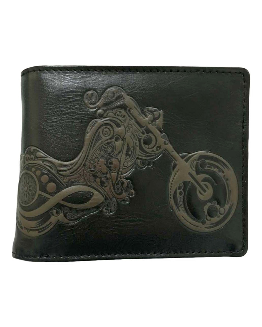 Biker Geldbeutel mit Motorrad bestellen
