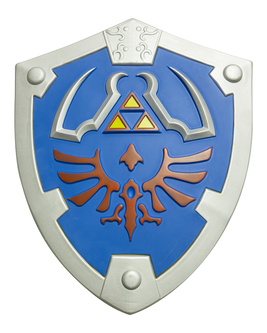 Blaues Cosplay Schild 44x55 cm kaufen