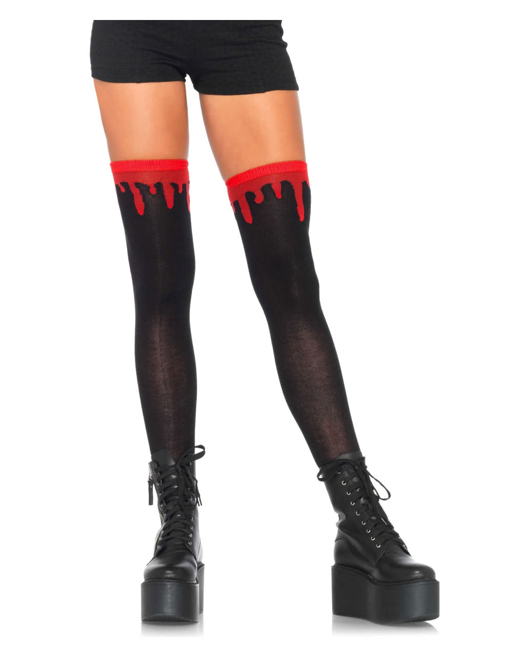 Dripping Blood Overknees ► Kostümzubehör