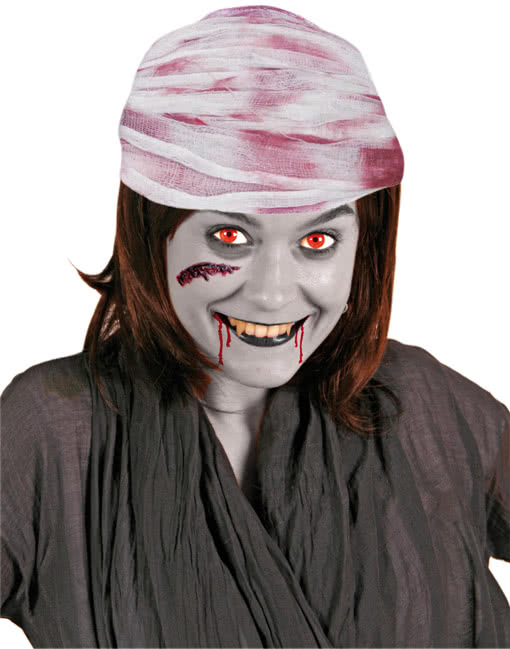 Blutiger Verband -Kostümzubehör-Scherzartikel