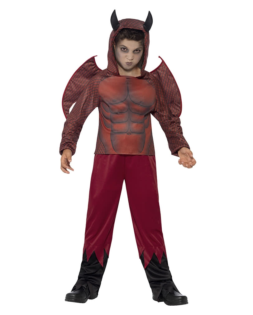 Böser Teufel Kinderkostüm für Halloween & Fasching S