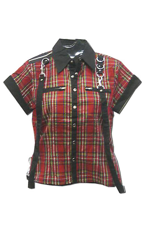 Bondage Hemd Gr.S   Emo Fashion