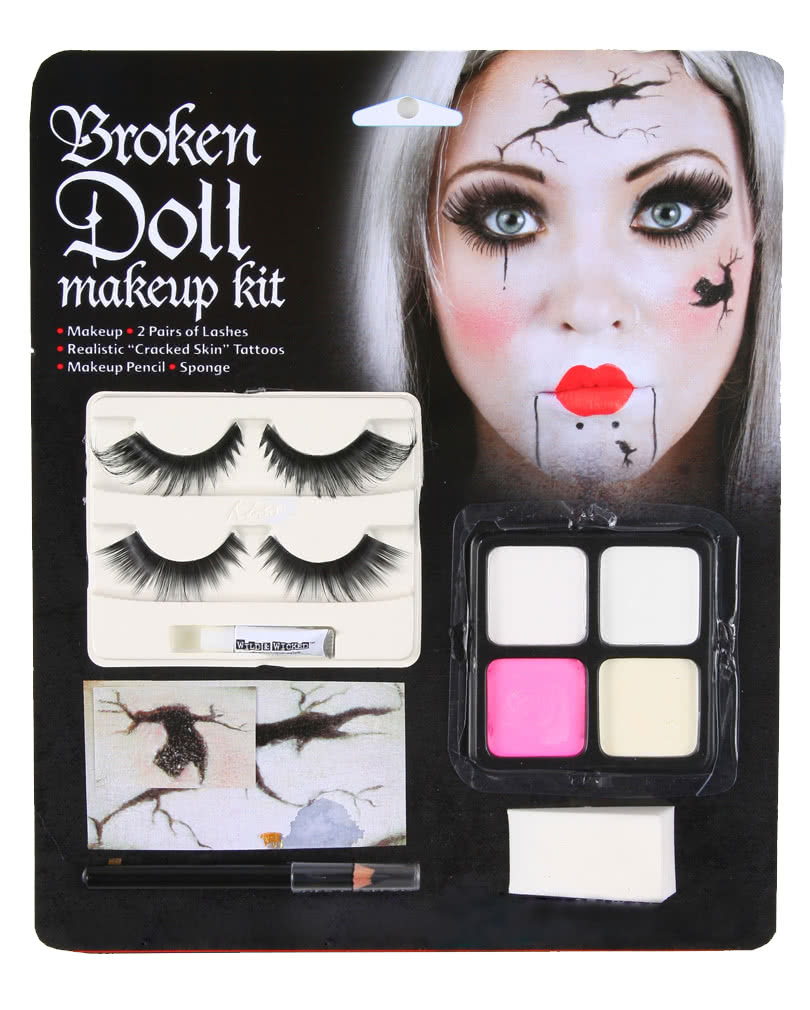 Broken Doll Make-up Kit   Make-up Set für Horror-Puppen