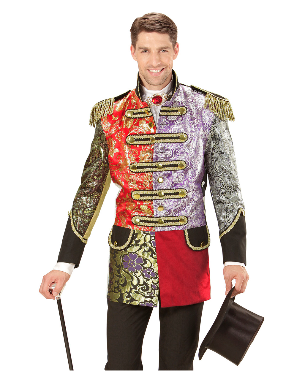 Bunte Venezianische Jacquard Jacke ★ S