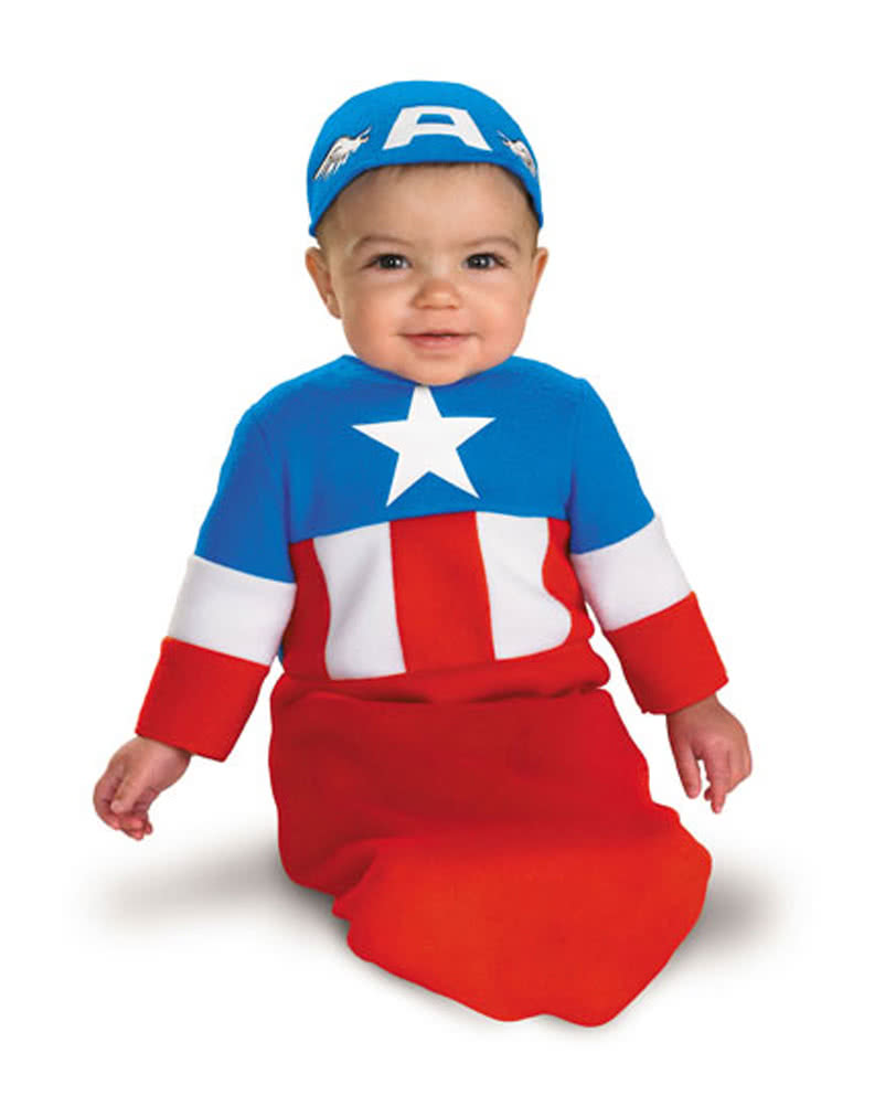 Captain America Babykostüm Avengers Kostüm für Babys