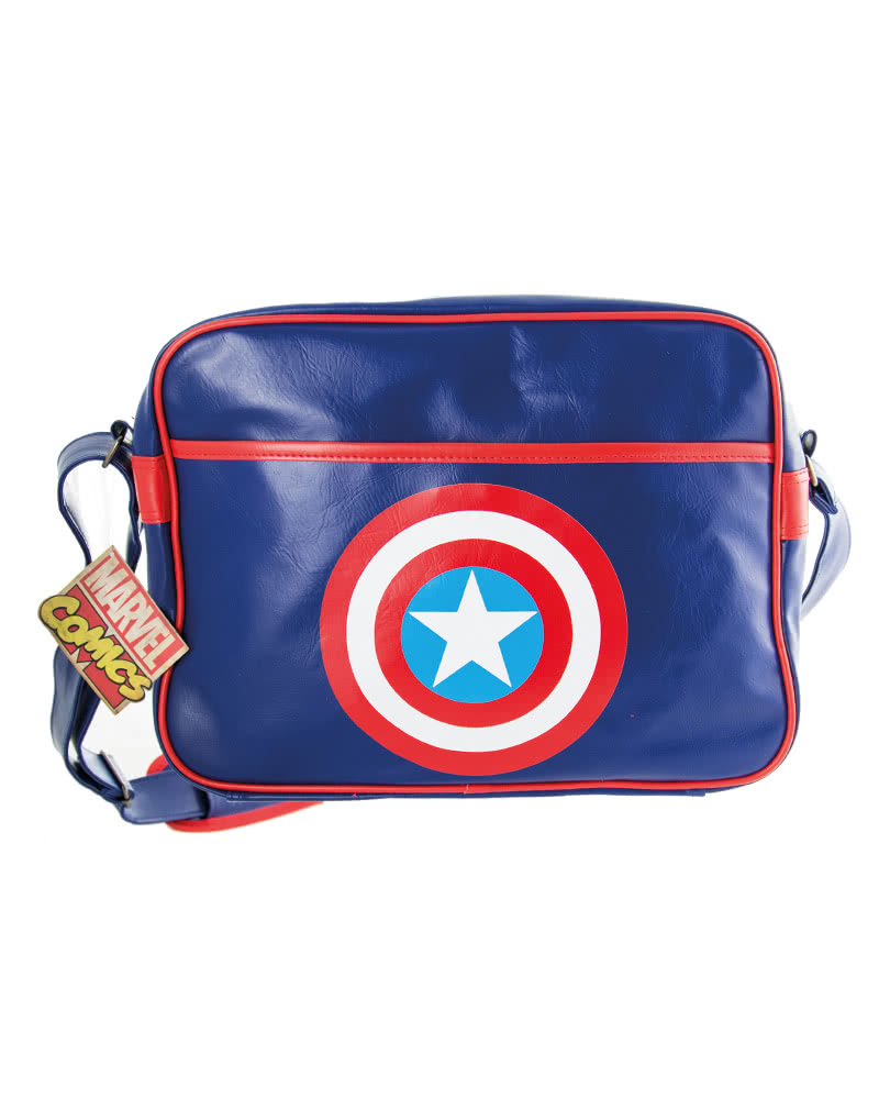 Captain America Logo Tasche   The First Avenger Lizenzprodukt