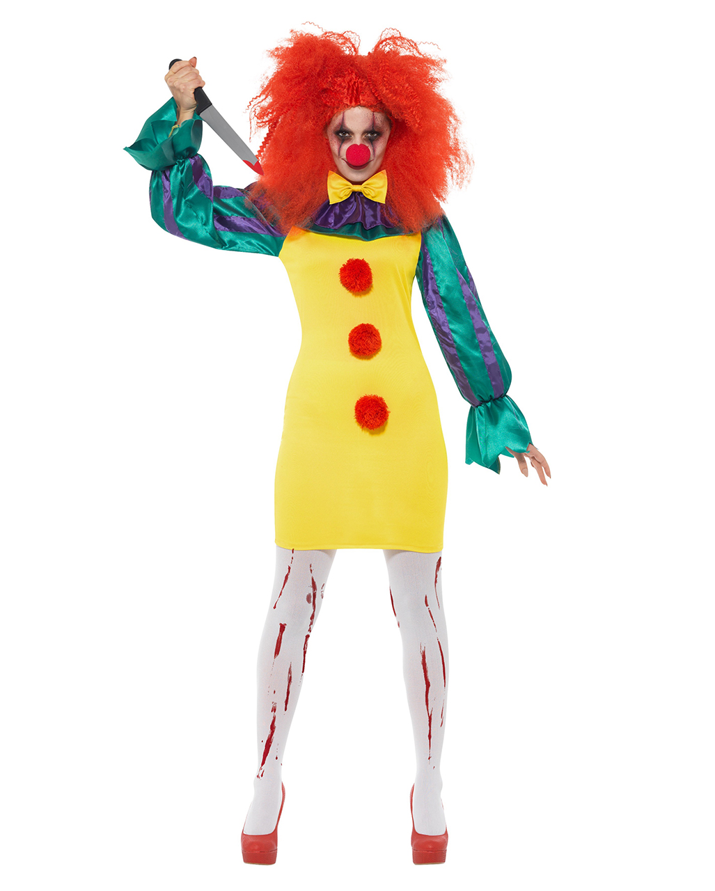 Classic Horror-Clown Damen Kostüm bestellen M