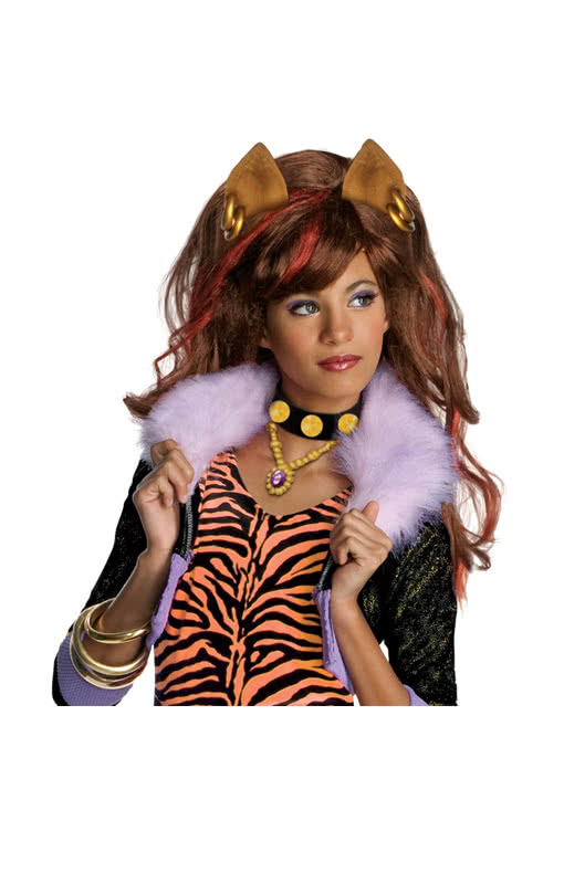 Clawdeen Wolf Kinderperücke Monster High Perücke