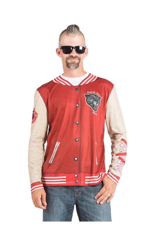 College Jacke Herren Longsleeve  Cooles USA Outfit M