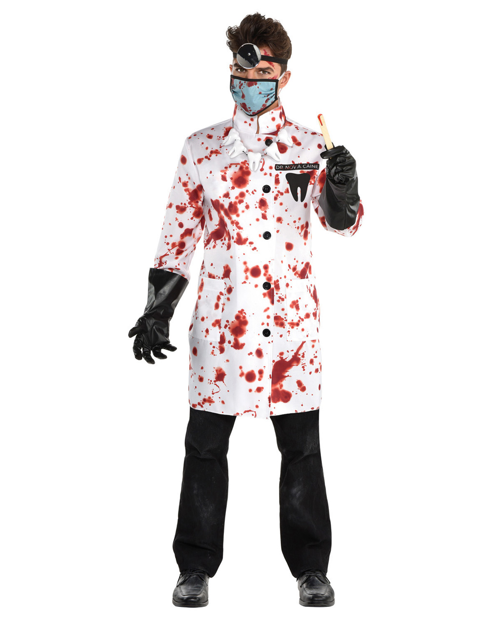 Crazy Dentist Kostüm als Halloween Verkleidung M/L