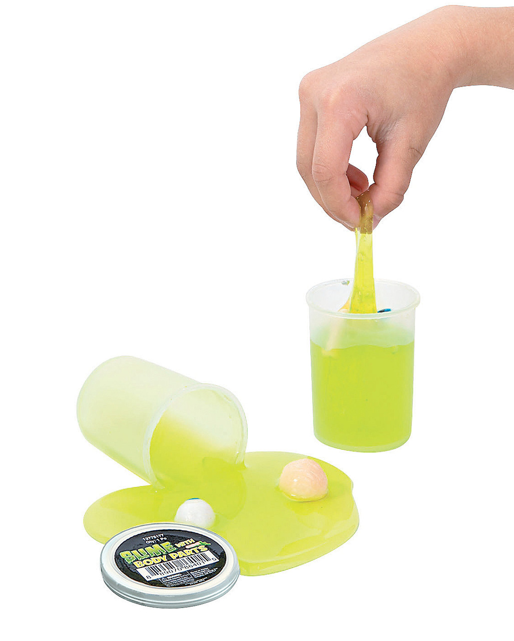 Crazy Schleim mit Körperteilen als Geschenk ?