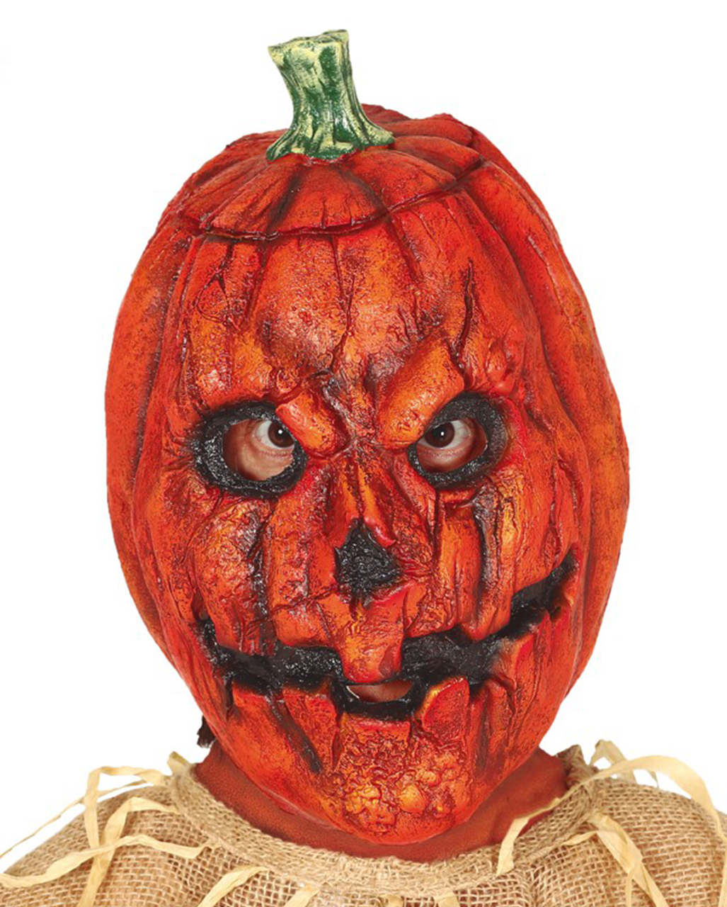 Creepy Pumpkin Latex Maske jetzt günstig shoppen ?