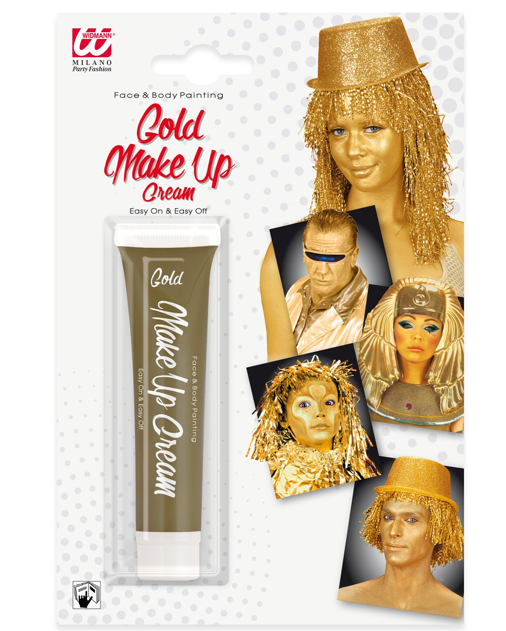 Creme Make Up Gold  Goldene Theater Schminke