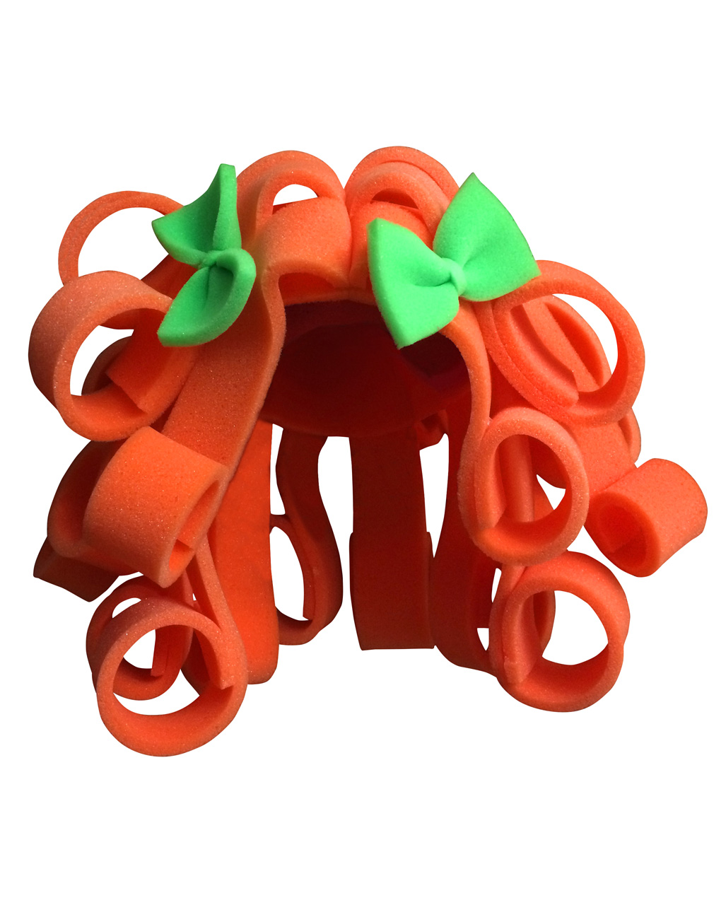 Curly Sue Schaumstoff Perücke als Kostüm Zubehör