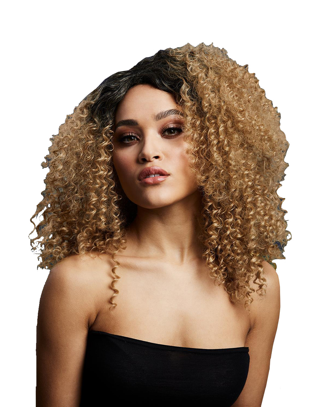 Damen Perücke Lizzo Caramel bestellen