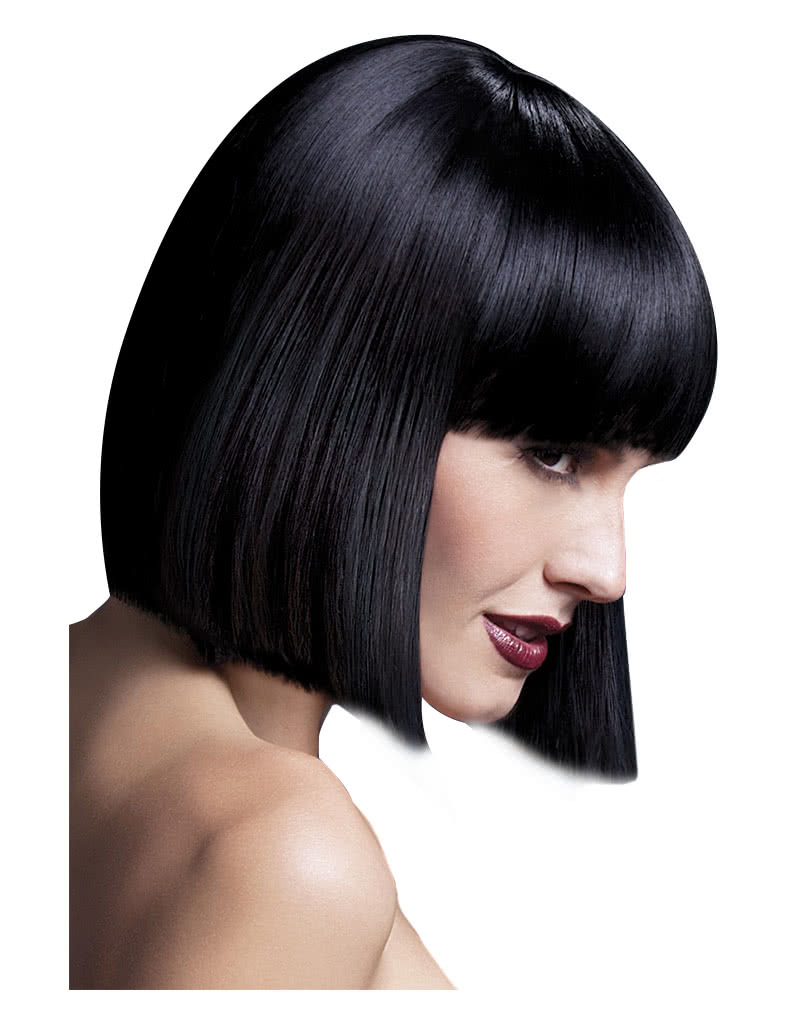 Damen Perücke Lola schwarz  Fever Pagenkopf Perücke