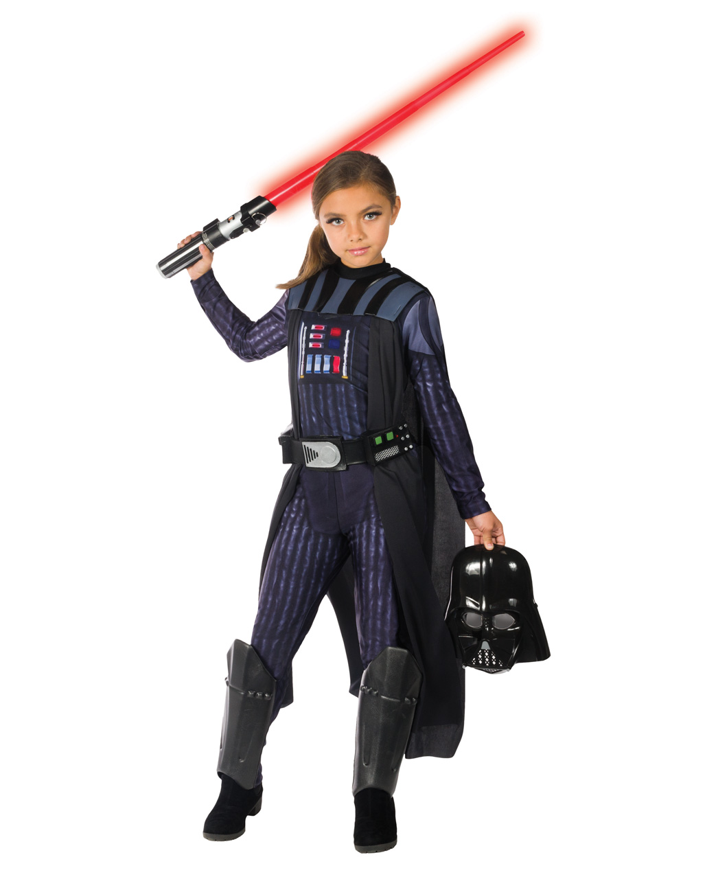 Darth Vader Mädchenkostüm Star Wars Kinderkostüm L