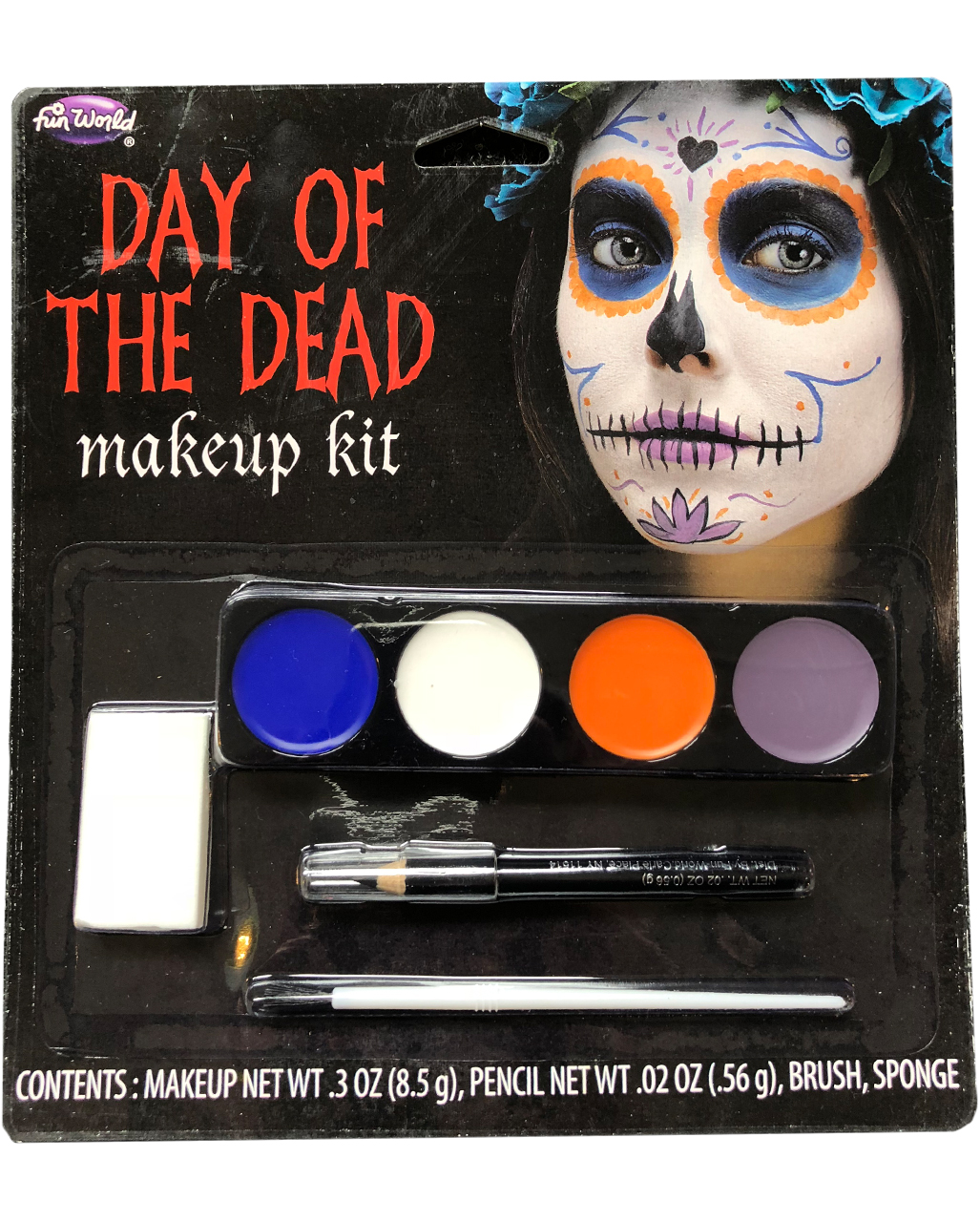 Make-up Kit Day of the dead Damen Dia de los Muertos Halloween