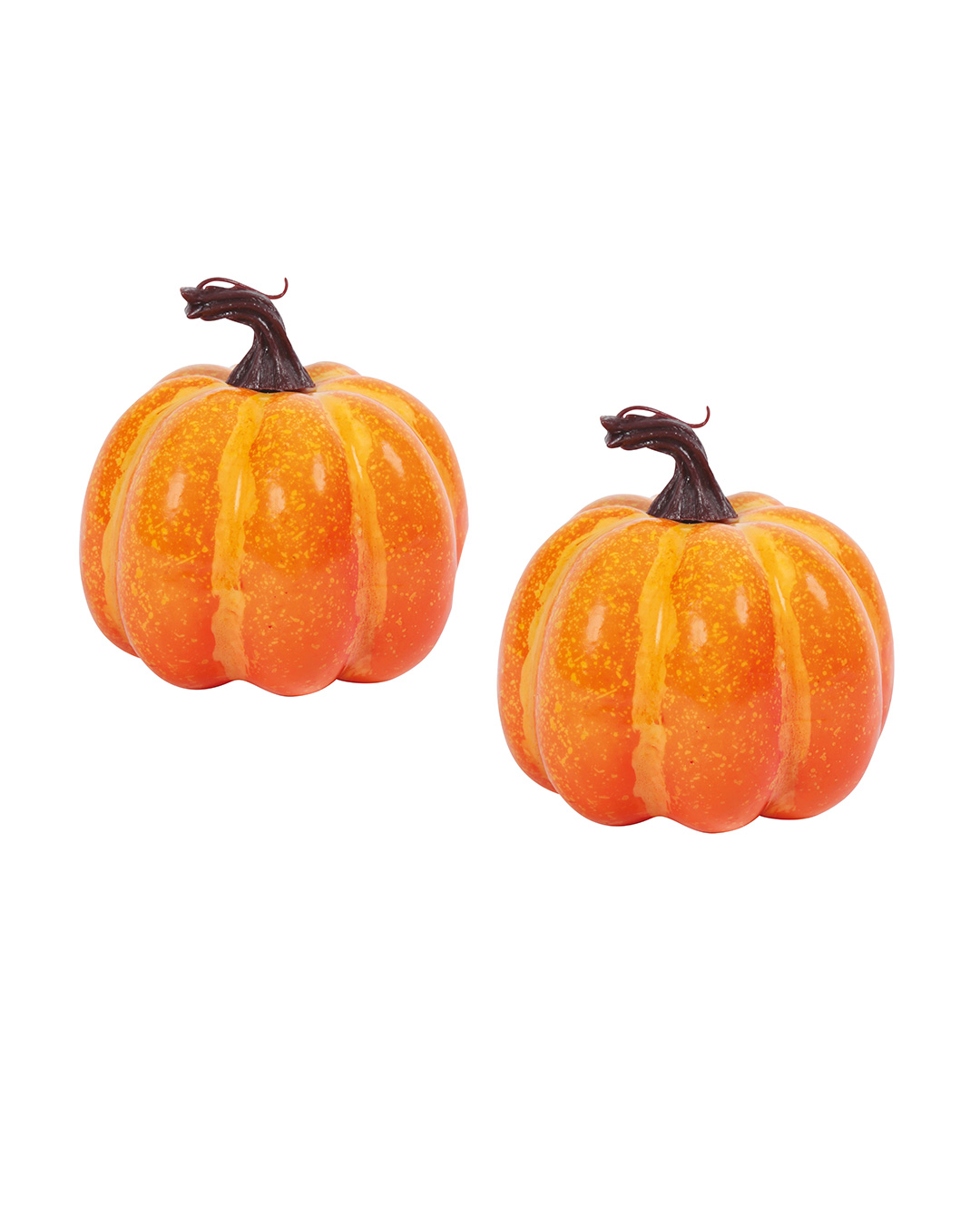 2er Set Halloween Deko Kürbisse 10 cm ? kaufen