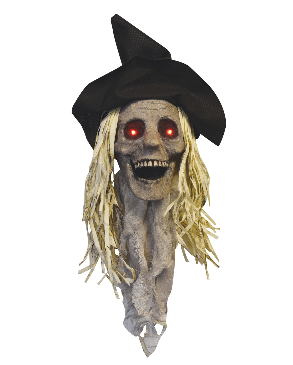 Diabolischer Vogelscheuche Kopf für Halloween