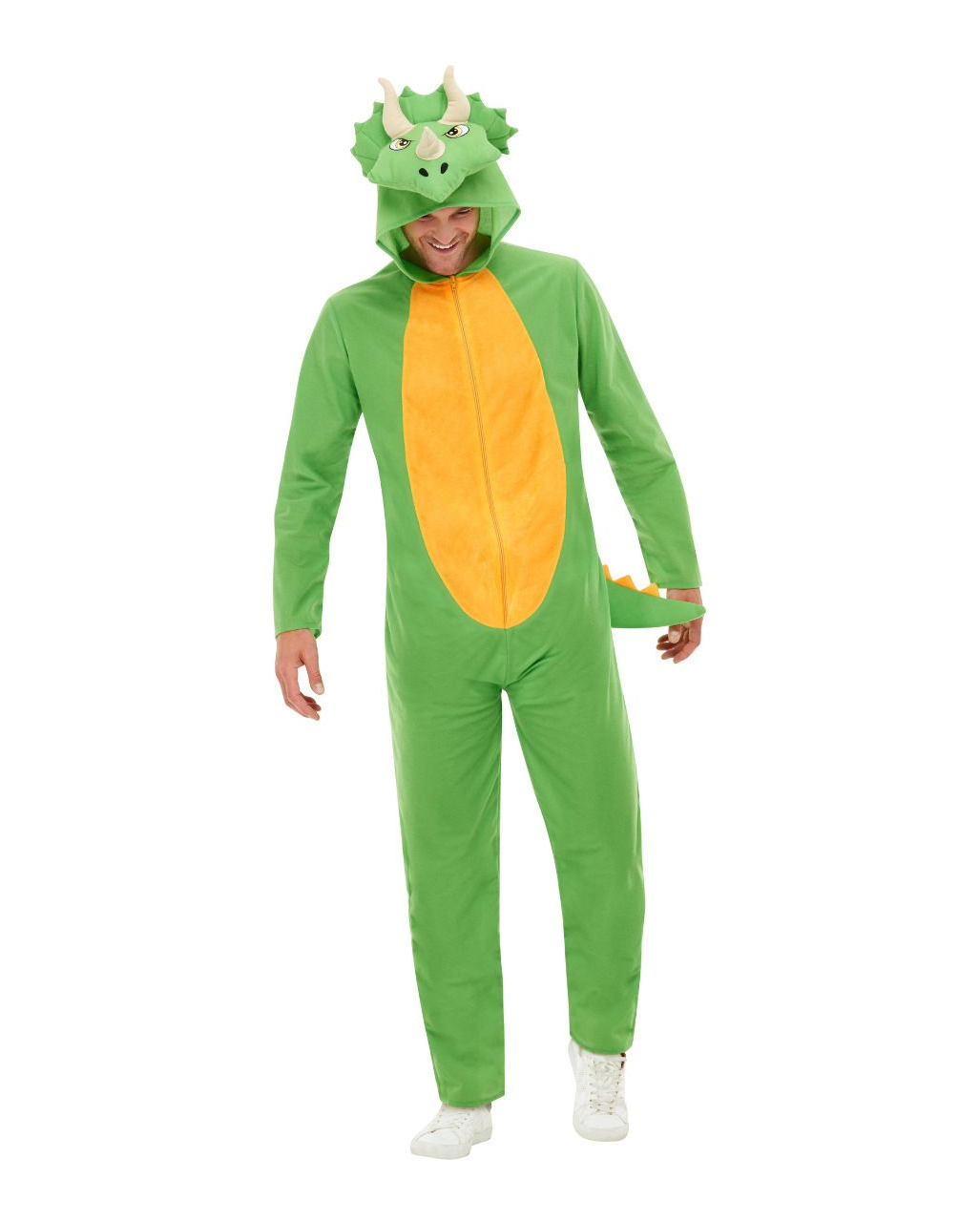 Dinosaurier Jumpsuit Kostüm für Erwachsene ◆ XL