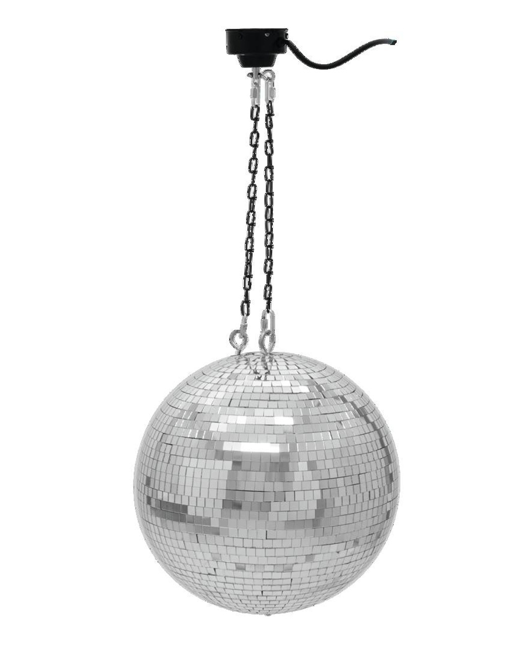 DISCO Spiegelkugel 40 cm mit Motor Partyzubehör