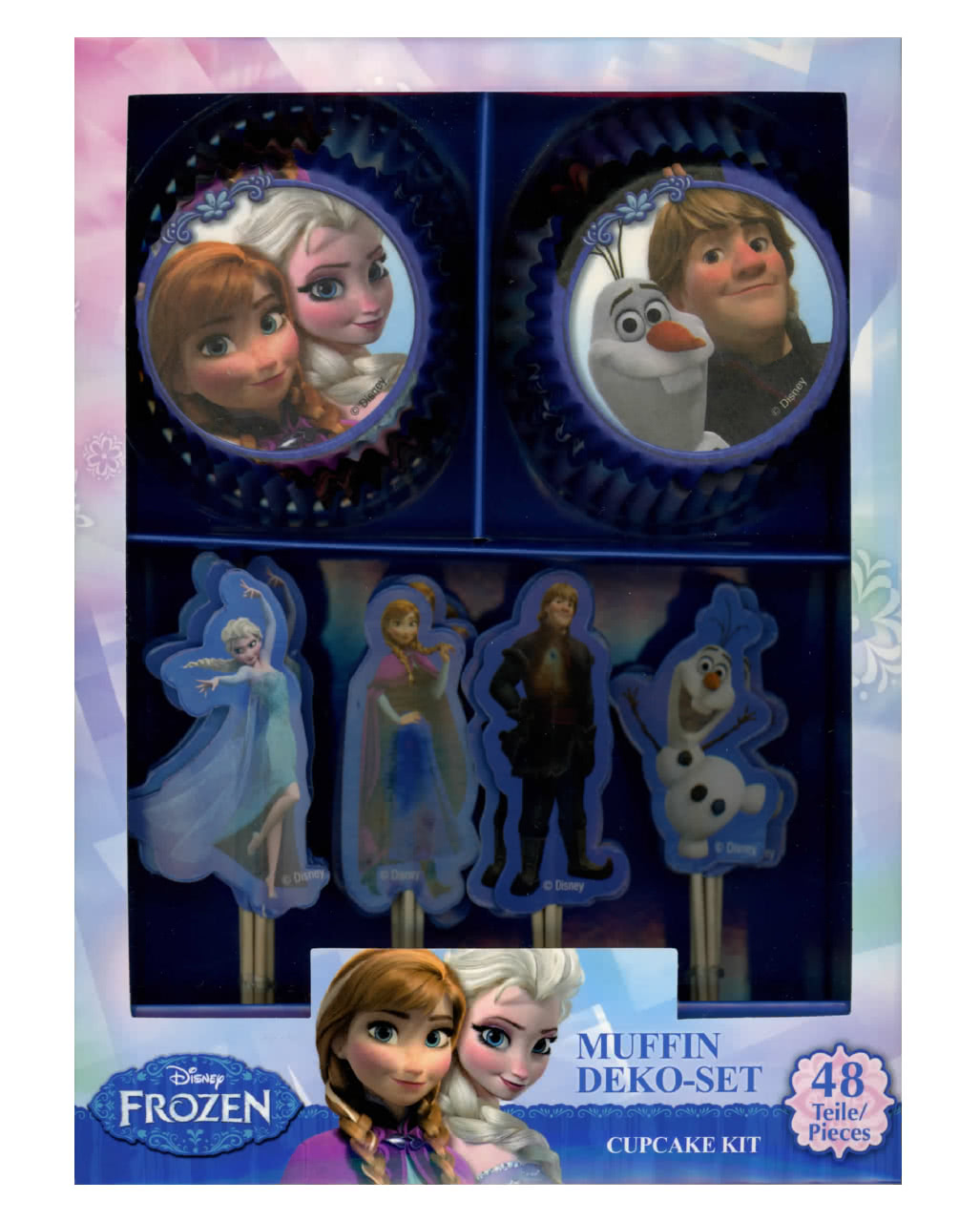 Disney Frozen Muffin Set 48 tlg. ❆