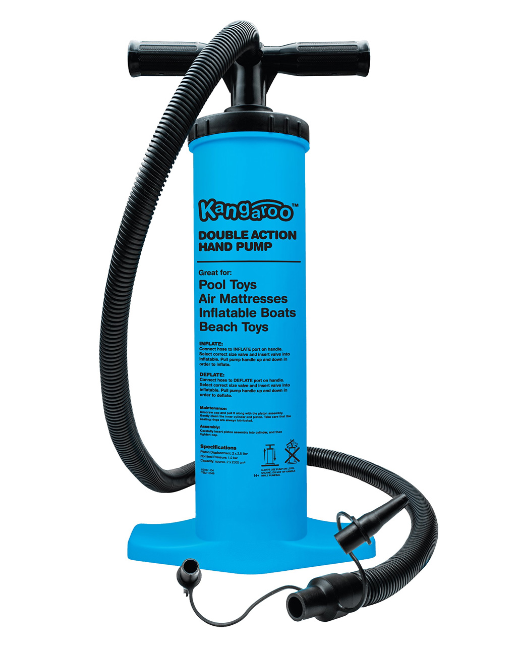 Doppelhub Luftpumpe für Wasserspielzeuge