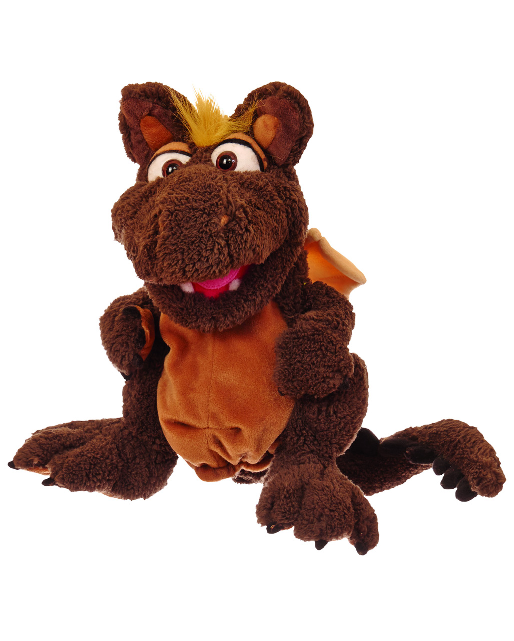 Drache Möbius Handpuppe 30 cm Bauchrednerpuppe