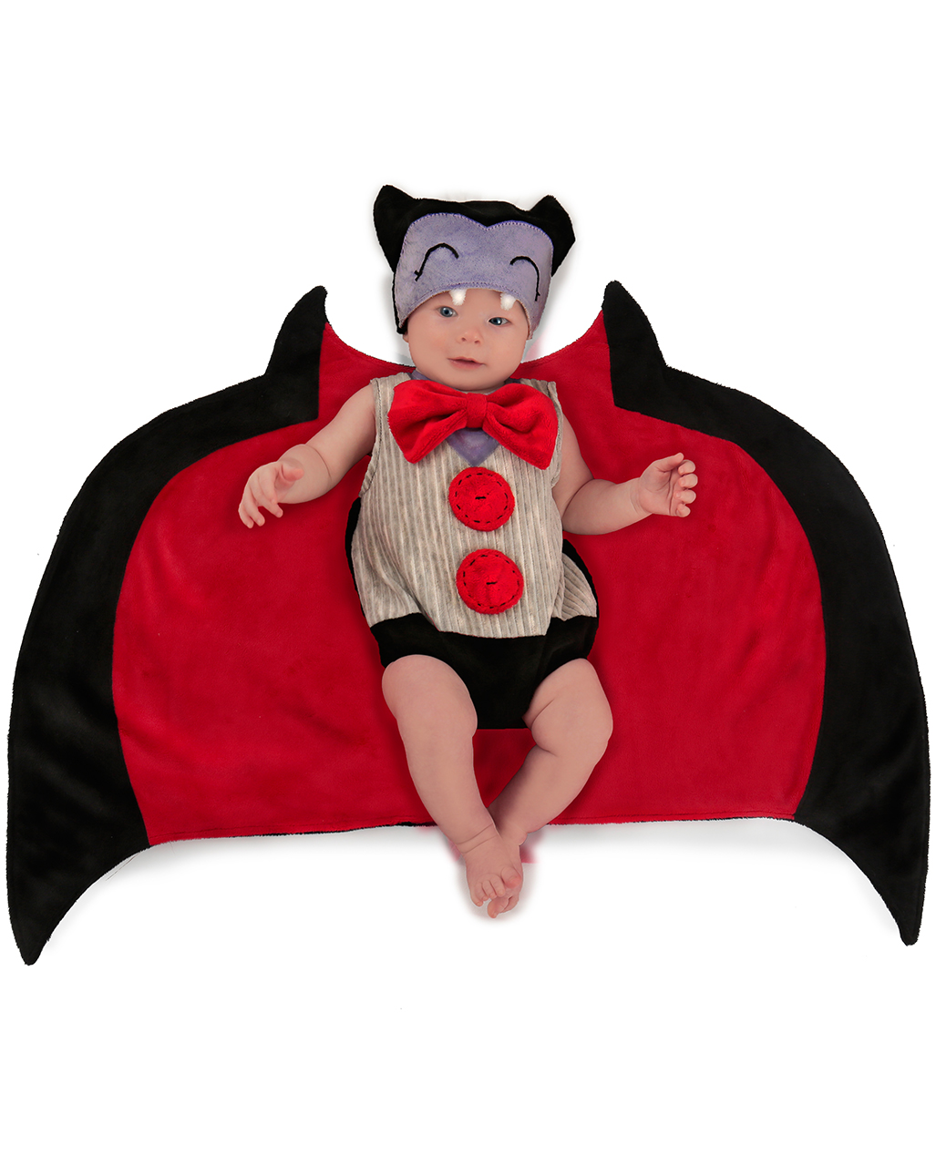 Dracula Fledermaus Babykostüm für Halloween 0-3 Monate