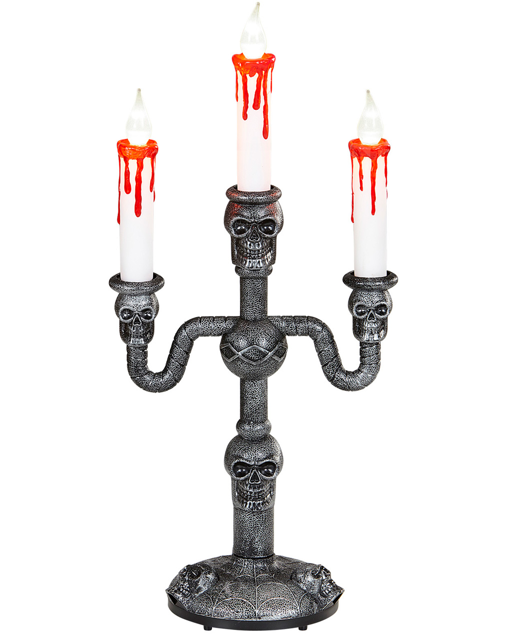 Dreiarmiger Halloween LED Kerzenständer ?