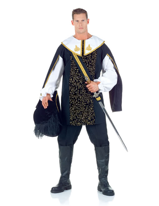 Edles Musketier Kostüm Historisches Soldatenkostüm aus dem Barock