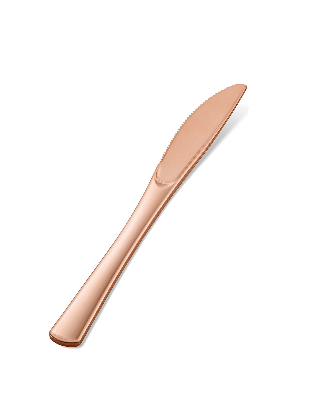 Rose Gold Einweg Messer 12 St. online bestellen ✮