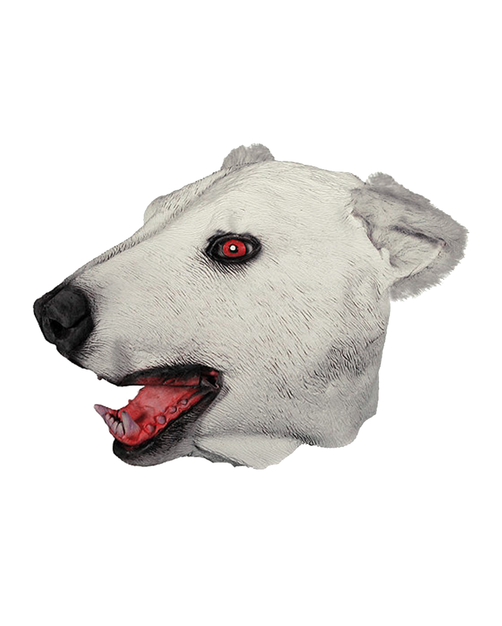 Eisbär Maske aus Latex Polarbär Maske online kaufen