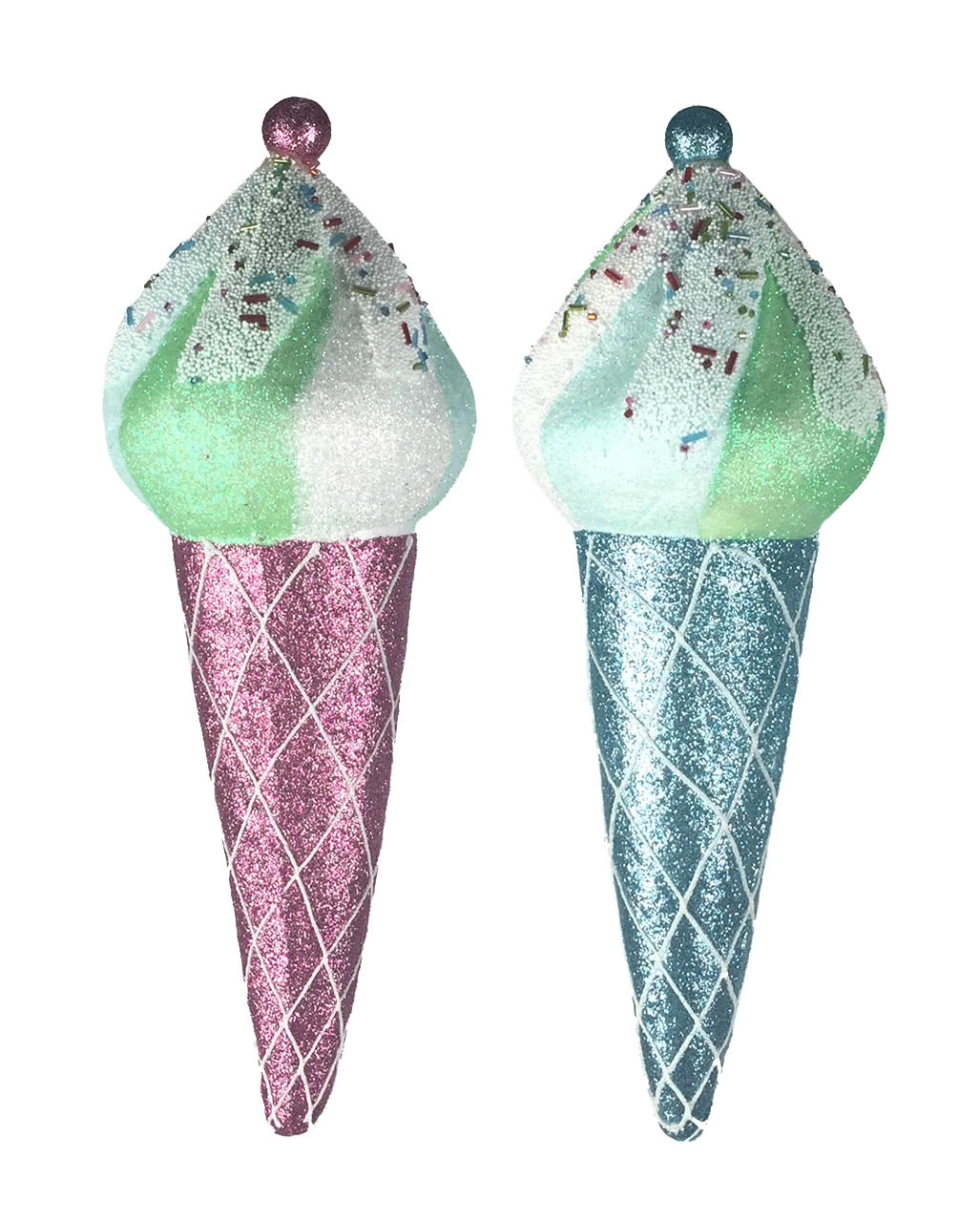 Eiscreme Hänger ✩ Weihnachtsdekoration Pink