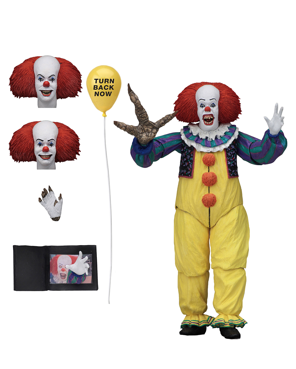ES - Pennywise Action Figur 18 cm als Geschenkidee ✮