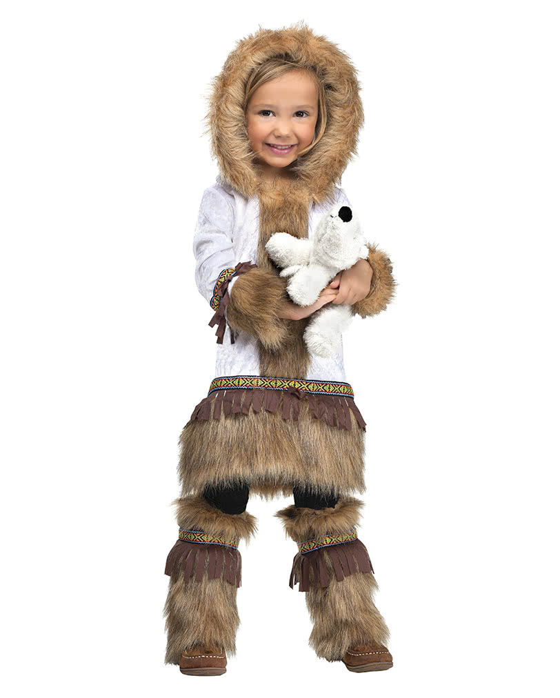 Eskimo Kleinkinderkostüm für den Kinderfasching S