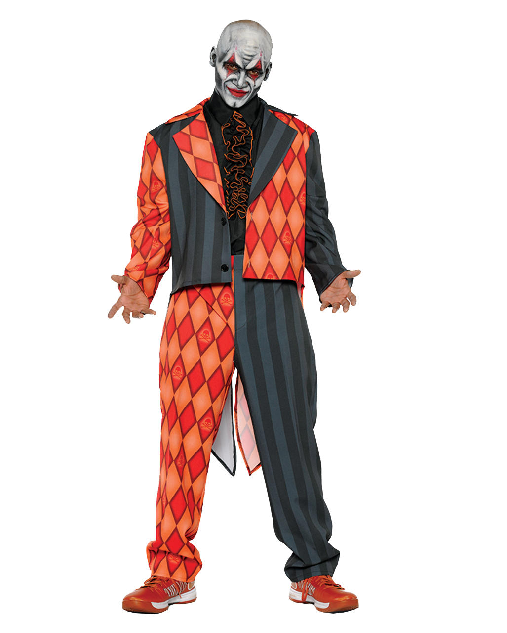 Evil Zirkusclown Kostüm Halloween Kostüm XXL