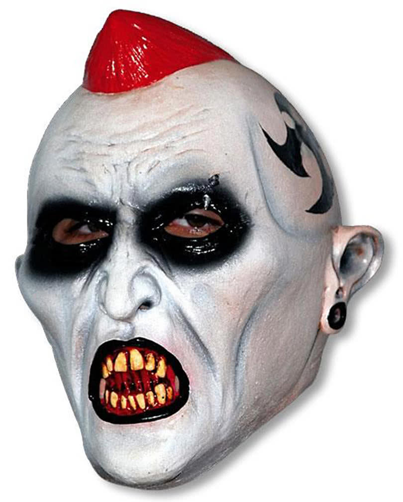 Evil Punk Latex Maske Horror Masken kaufen