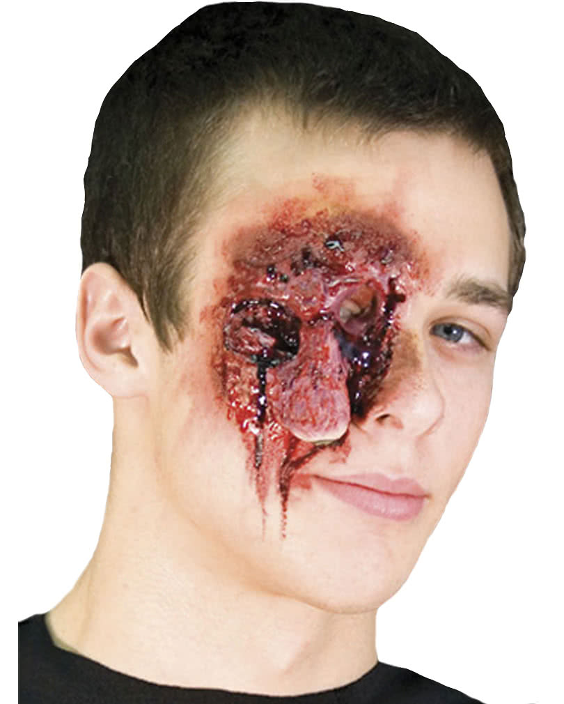 Eye Scream Wunde  Latex Wunde für Halloween
