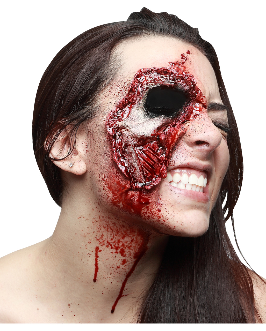 Fernsicht Latexwunde  SFX Make-up Effekt