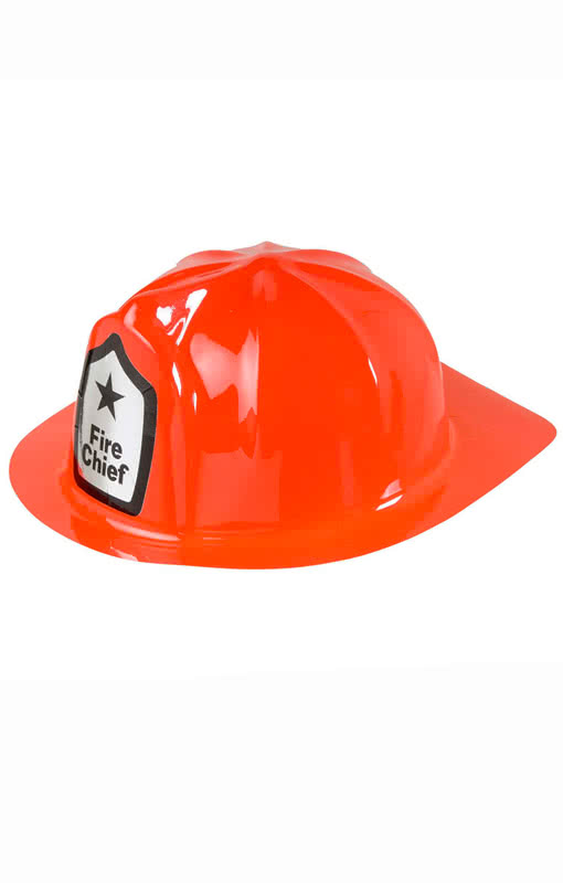 Feuerwehr Helm Erwachsenengröße  Roter Fire Fighterhelm als